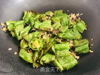 The Best Green Pepper with Tiger Skin in History recipe