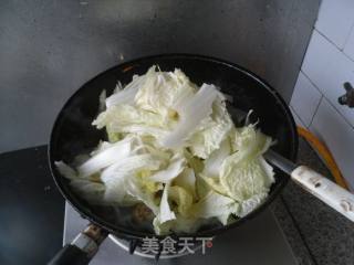 Braised Cabbage with Chicken Nuggets recipe