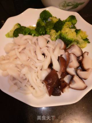 Spicy Fried Double Mushroom recipe