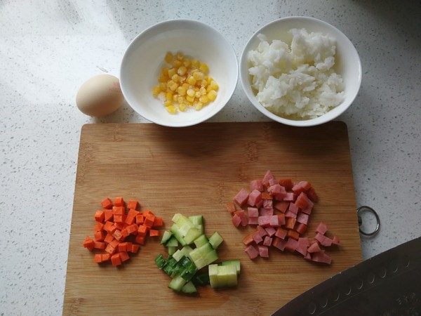 Colorful Fried Rice recipe