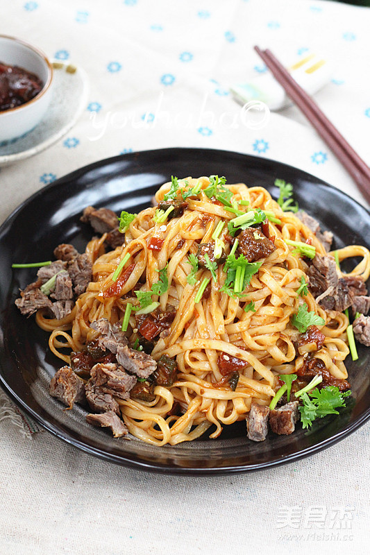 Braised Beef Sauce Noodles recipe