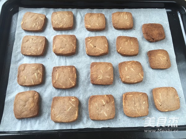 Cocoa Sliced Biscuits recipe