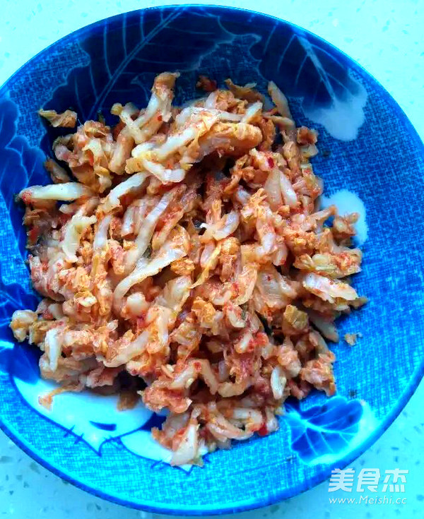 Korean Seafood Kimchi Cake recipe