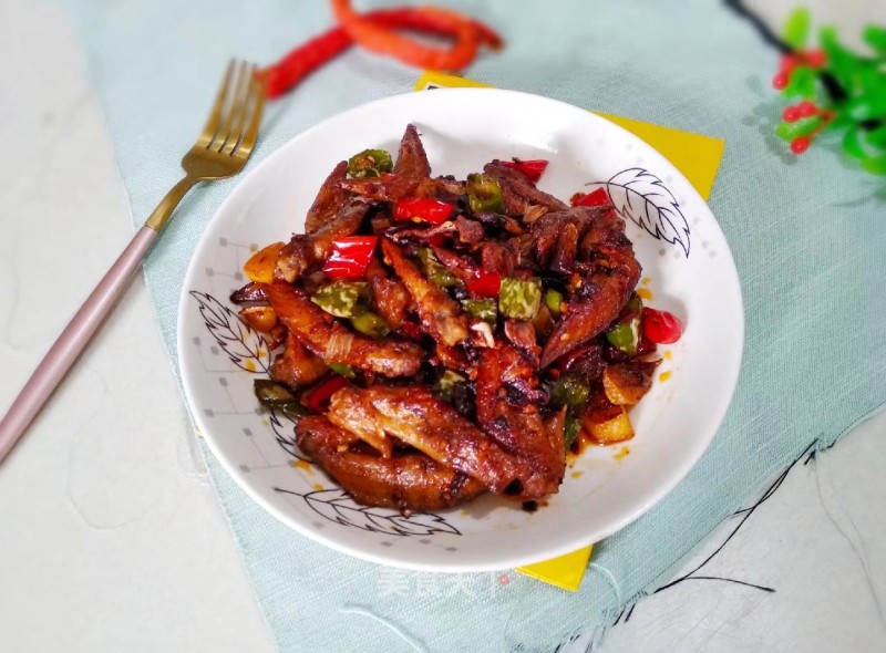 Spicy Chicken Wing Tips recipe