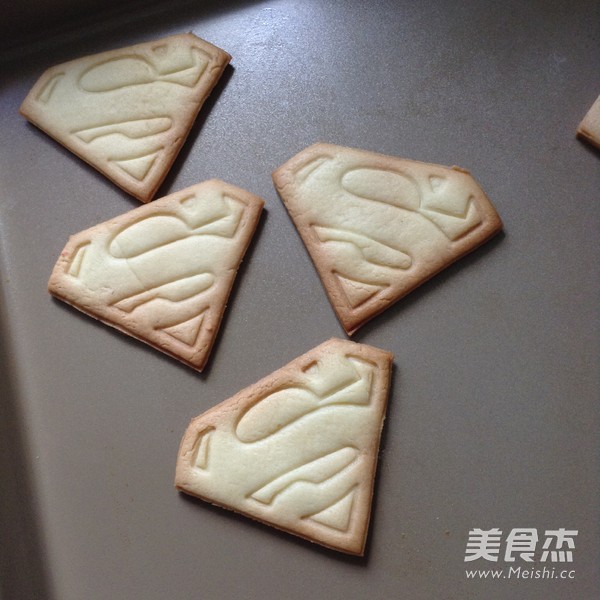 Superman Icing Cookies recipe