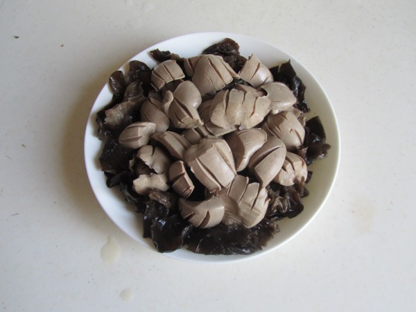 Black Fungus Mixed Kidney Flower recipe