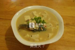 Mullet Double Eating No. 2 ------ Mullet Bone Tofu Soup recipe