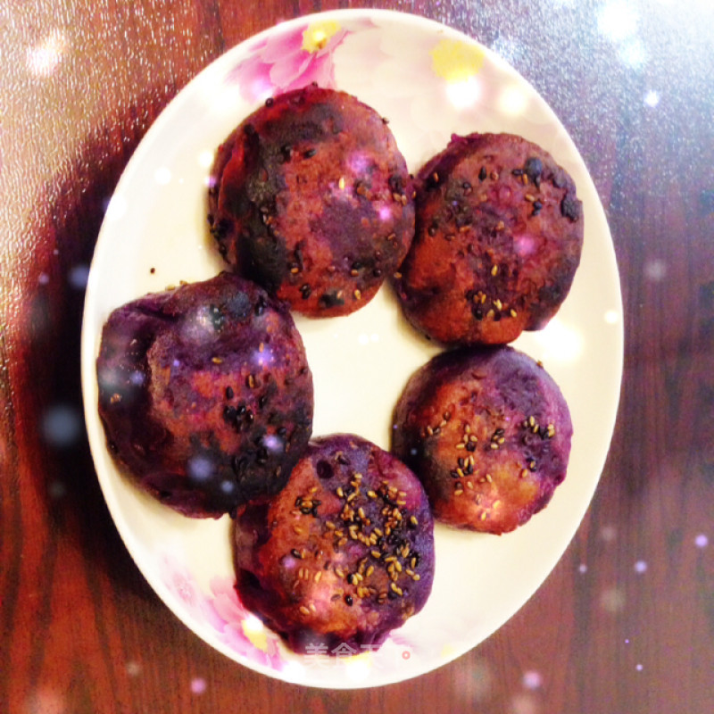 Purple Potato Cake recipe