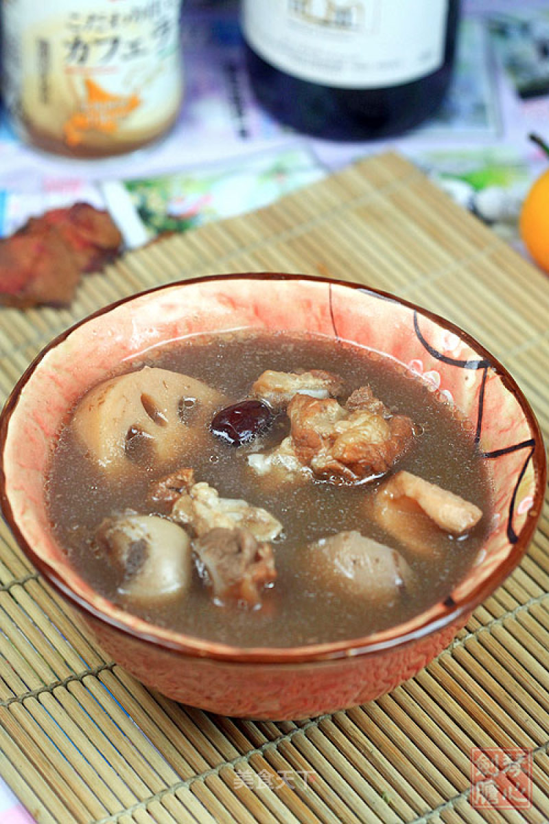 Lotus Root Pork Bone Soup recipe