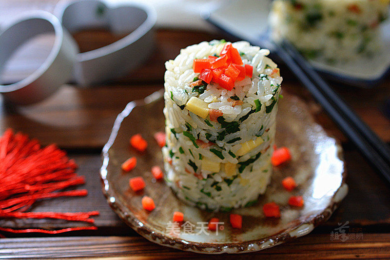 Shepherd's Purse and Winter Bamboo Shoots Rice recipe