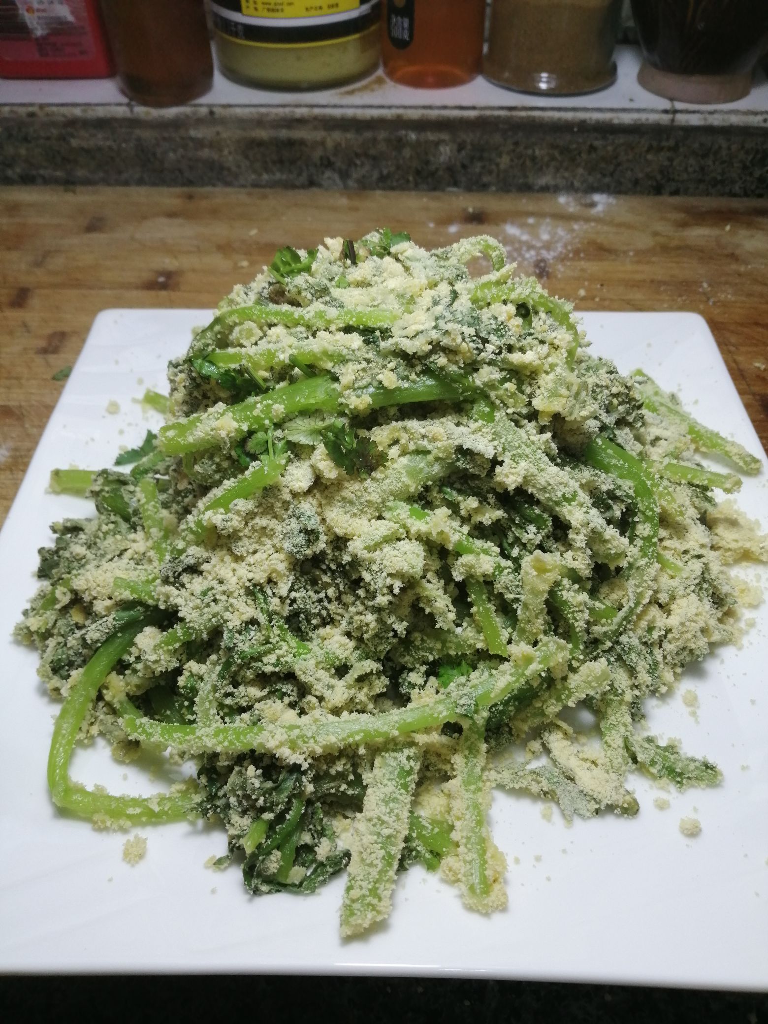 Simple Steamed Chrysanthemum recipe