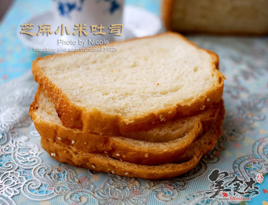 Sesame Millet Toast recipe