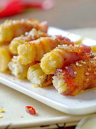 Zero Failure Microwave Oven Bacon Enoki Mushroom recipe