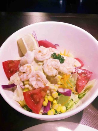 Vegetable and Fruit Vinaigrette Salad