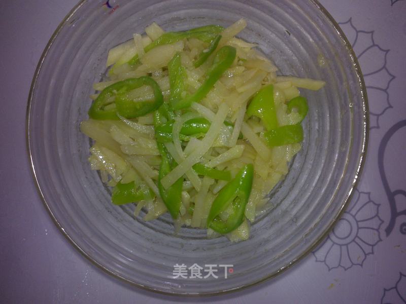 Potato Shreds with Distinct Roots recipe