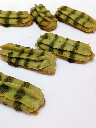 Matcha Icing Cookies