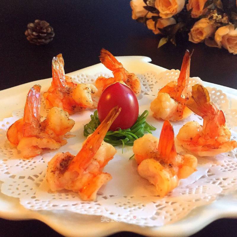 # Fourth Session of The Baking Contest and is A Love to Eat Festival # Pepper Fragrant Grilled Prawns recipe