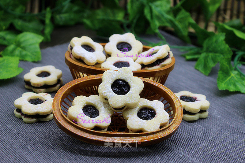 Blueberry Jam Cookies recipe