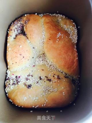 Purple Sweet Potato Bread (bread Machine Version) recipe