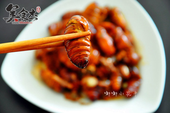 Spiced Silkworm Pupa recipe