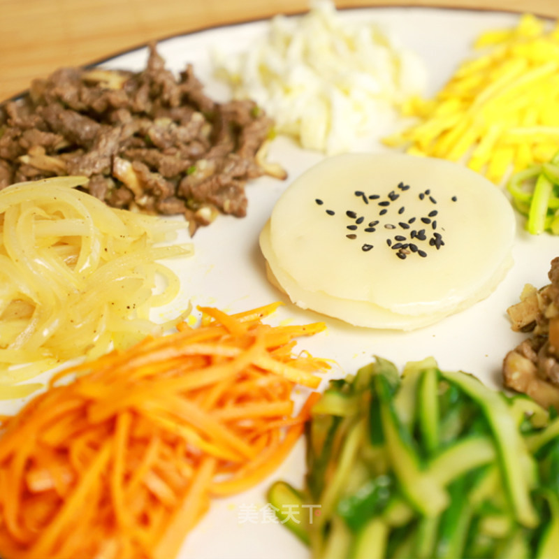 Korean Colorful Burrito recipe