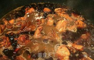 Chicken Stewed with Mushrooms recipe