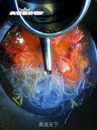 Tomato Whitebait Egg Soup recipe