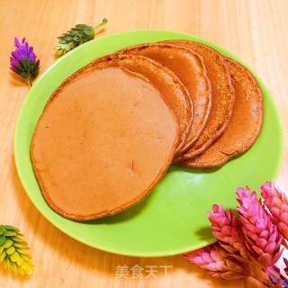 Oil-free Cocoa Egg Pancakes recipe