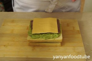 Avocado Breakfast Toasted Sandwich recipe