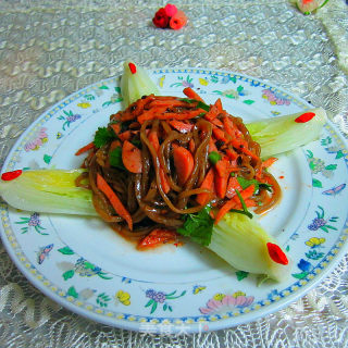 Ham Vermicelli and Cabbage recipe