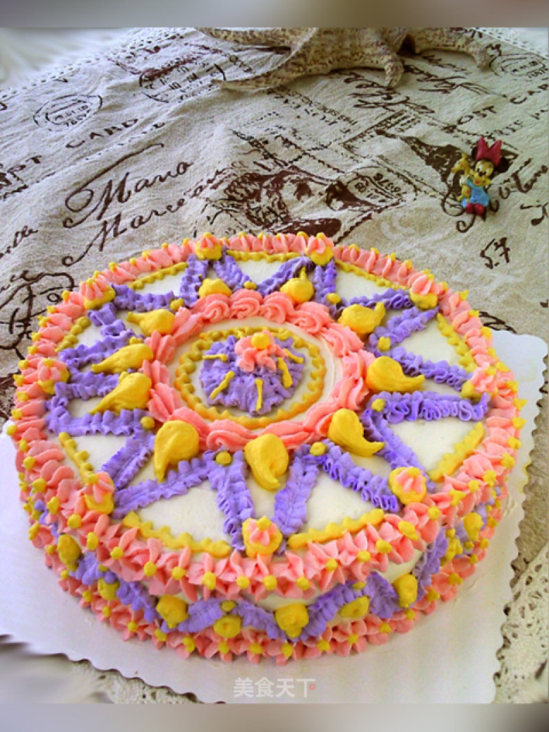 Decorated Cake: Fancy recipe