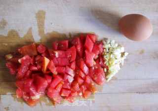 Scrambled Egg Fusilli with Tomatoes recipe