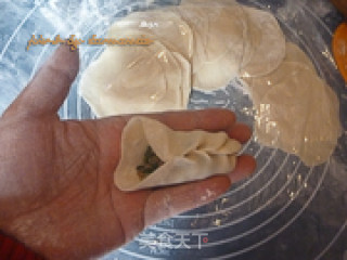 Shepherd's Purse Steamed Dumplings recipe