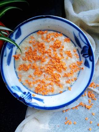 Oatmeal with Osmanthus recipe