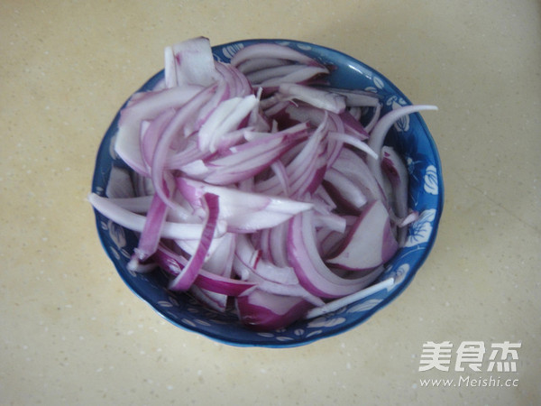 Chicken Shredded with Onion recipe