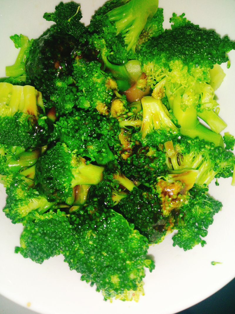 Broccoli with Oyster Sauce recipe