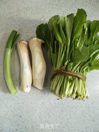 Stir-fried Pleurotus Eryngii with Cabbage recipe