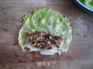 Steamed Cabbage Roulade recipe
