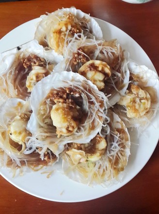 Steamed Scallops with Garlic recipe