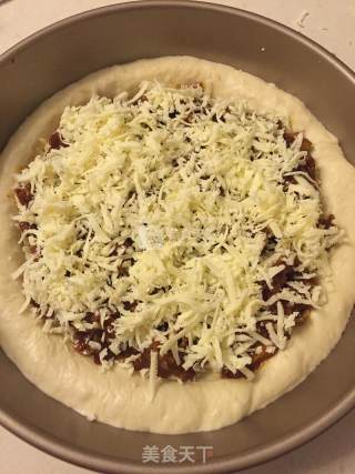 Black Pepper Beef Pizza recipe