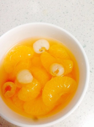 Sweet Orange Longan Soup recipe