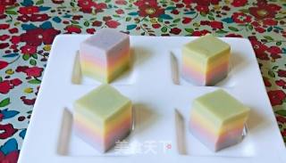 Creative New Year Banquet Rainbow Skin Jelly recipe