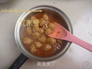 Cuttlefish Stewed Meatballs recipe