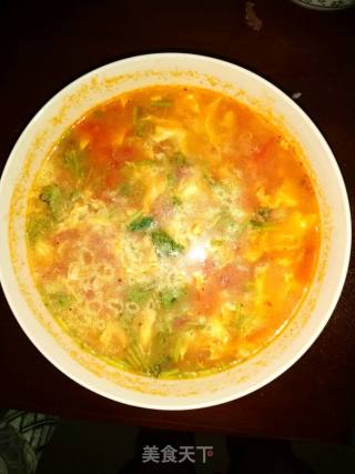 Tomato and Egg Soup recipe