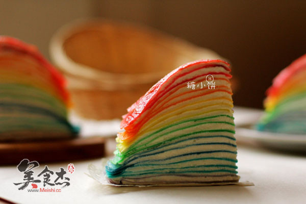 Rainbow Crepes recipe