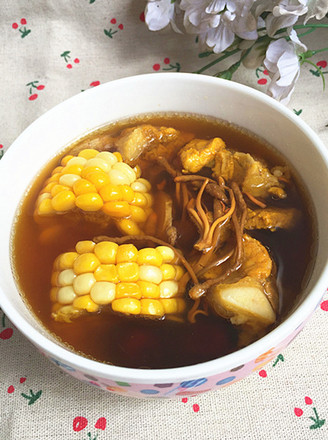 Cordyceps Flower Corn Pot Rib Soup recipe