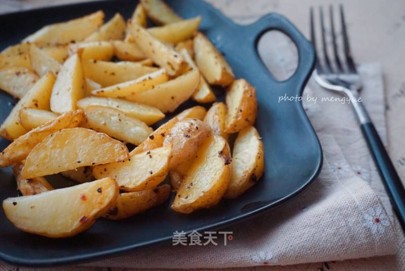 Italian Style Roasted Potato Wedges recipe