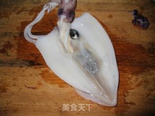 Fried Squid with Double Pepper recipe