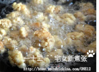 Crispy Chicken Rice Flower recipe