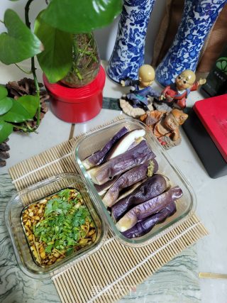 Steamed Purple Eggplant recipe